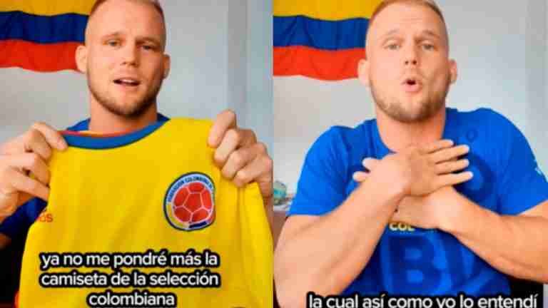 Famoso youtuber Alemán, deja de vestir la camiseta de la Selección Colombia por conflictos con la Federación 