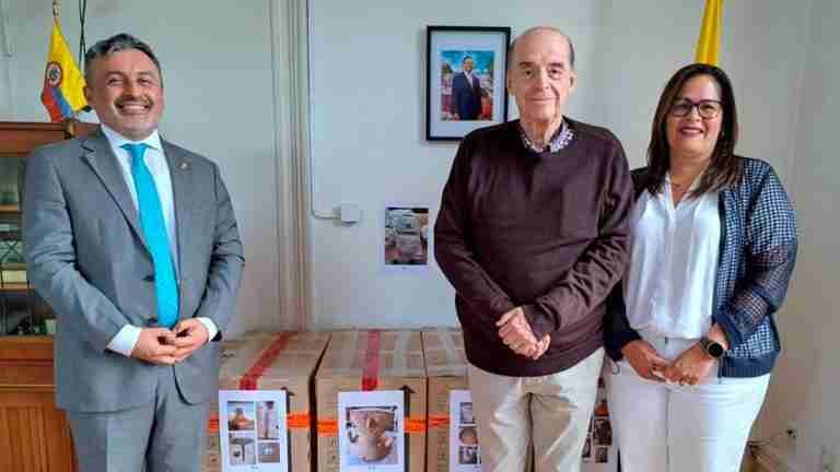 Colombia recuperó 77 piezas arqueológicas provenientes de Alemania