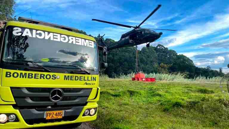 Medellín implementa plan de contingencia ante aumento de incendios forestales