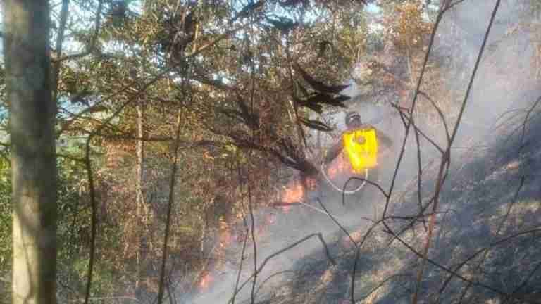 Alerta naranja en Barbosa por amenaza de incendios forestales