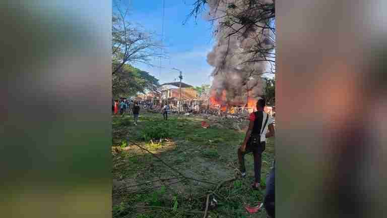 Atentado con carro bomba destruye estación de Policía en Timba, Cauca