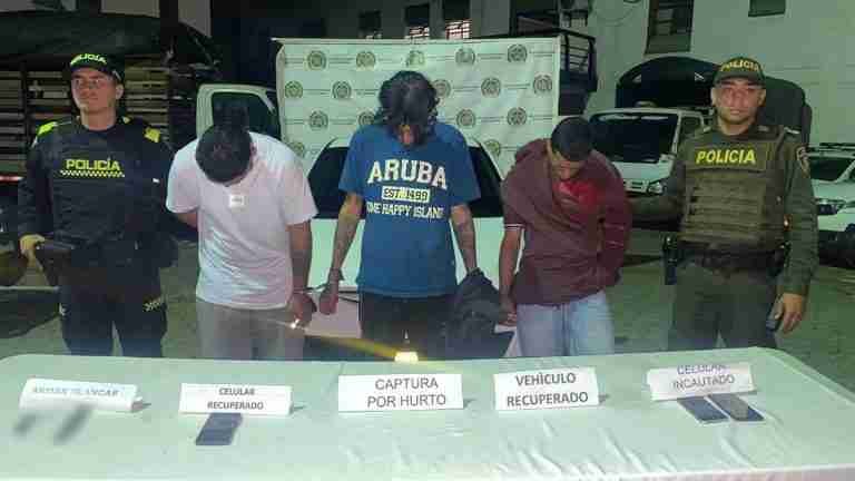 Capturaron a 3 personas que tenían secuestrado a un conductor de plataforma digital en Bello