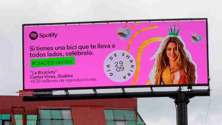 El 29 de septiembre fue declarado el “Día de Shakira” por Spotify