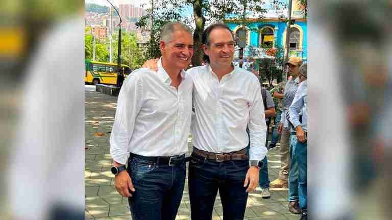 ‘Fico’ consolida fórmula con Andrés Julián Rendón para la gobernación de Antioquia