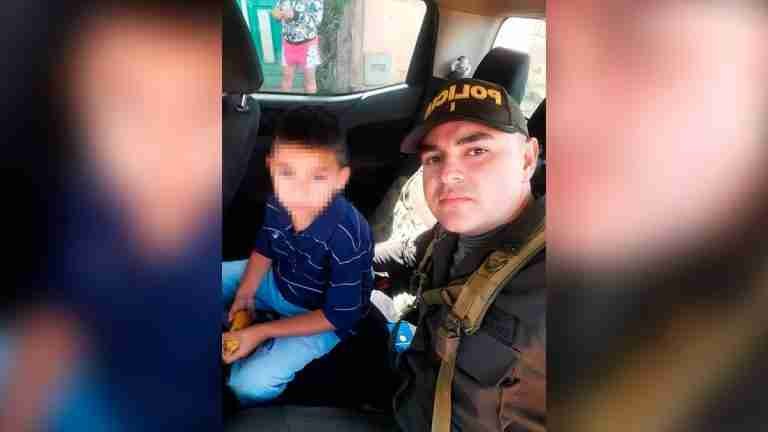 Liberan a menor de siete años secuestrado anoche en Betulia