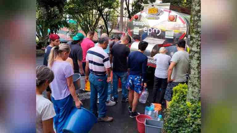 Hay retrasos en la intervención del sistema de acueducto, circuito El Dorado