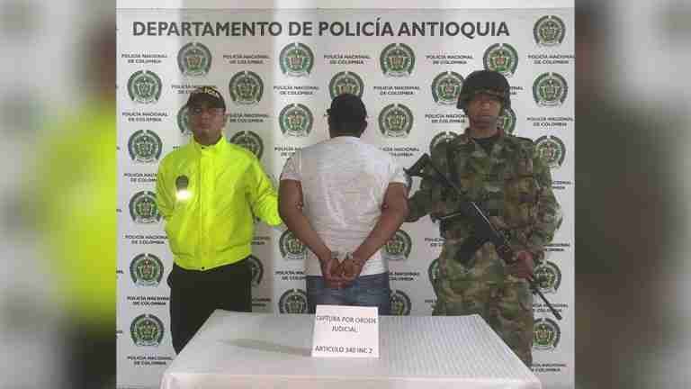 Capturaron a Alias ‘Tomatón’, un presunto cabecilla de las Autodefensas Gaitanistas de Colombia
