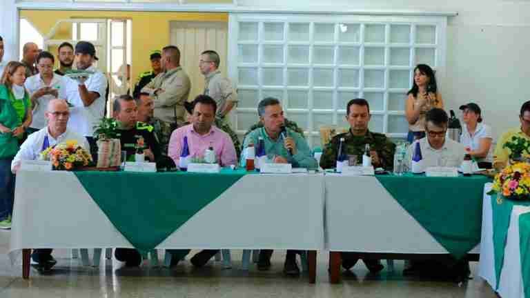 Autoridades de Antioquia lanzaron plan de seguridad para la cosecha cafetera