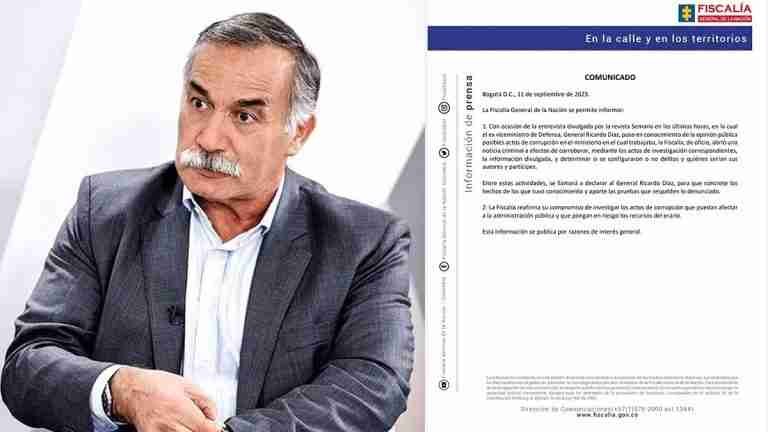 General (r) Ricardo Díaz deberá responder por acusaciones a MinDefensa