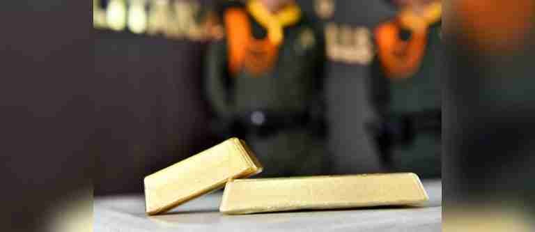 Incautaron 2 lingotes de oro en la Terminal del Sur