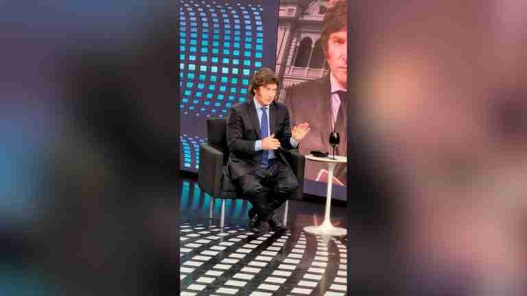 Javier Milei atacó al papa Francisco: “Es el representante del maligno en la Tierra”