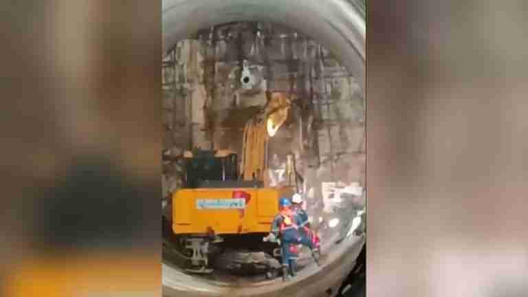 Comenzó demolición de tapón de concreto en túnel de Hidroituango 