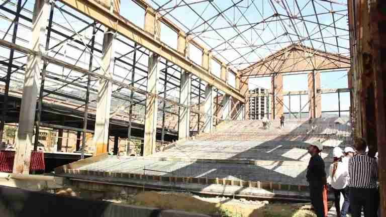 En un 50% avanzan obras del Parque de Artes y Oficios en Bello