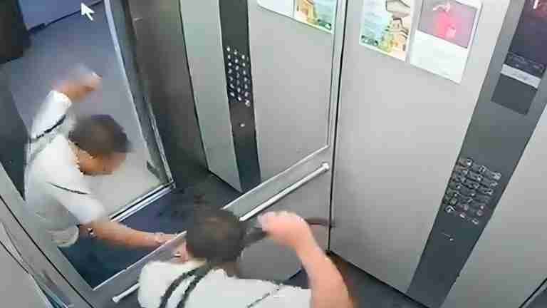 Autoridades de Itagüí buscan a hombre que maltrató a un perrito en ascensor