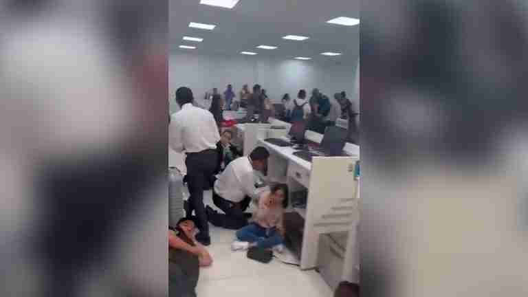 Balacera en el Aeropuerto Internacional de la Ciudad de México: un policía resultó herido