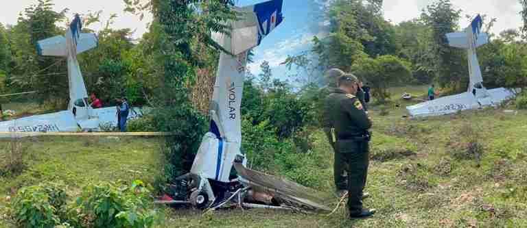 Una persona sin vida dejó accidente de aeronave que cayó en Barrancabermeja 