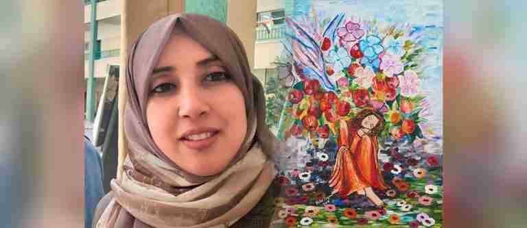 El arte que la guerra se llevó: la artista Heba Zagout murió tras un bombardeo en Gaza