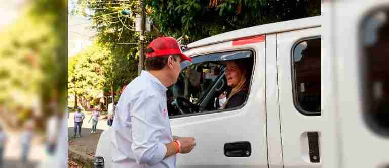 Raúl Cardona promete convertir Envigado en una Smart City para resolver problemas de movilidad 