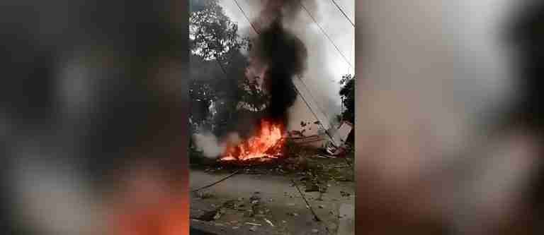 Asciende a dos los muertos por accidente de avioneta en Cali 