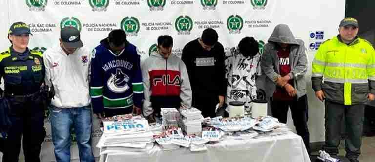 Capturan 11 personas repartiendo publicidad engañosa en Itagüí, entre ellos un candidato al concejo
