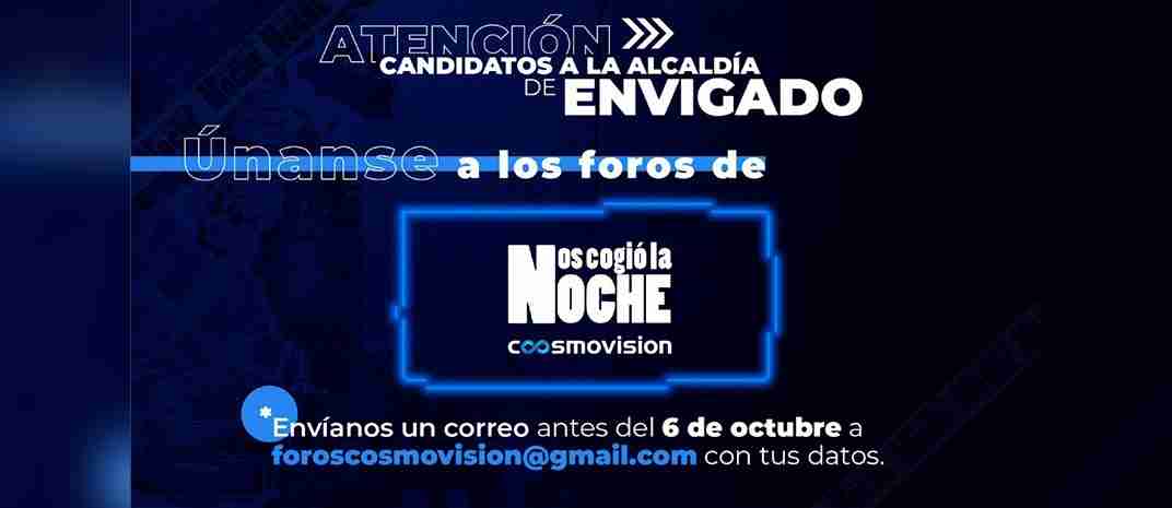 ¡Atención candidatos a la Alcaldía de Envigado (Ant)!