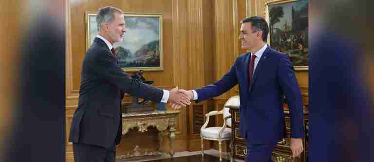 El rey Felipe VI propuso a Pedro Sánchez como candidato a la Presidencia de España