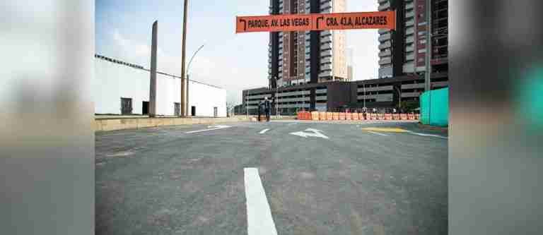 Glorieta de la 43 A en Sabaneta ya está en funcionamiento