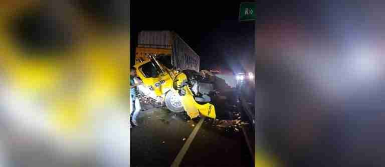 Tres personas perdieron la vida en un accidente de tránsito en Puerto Araujo