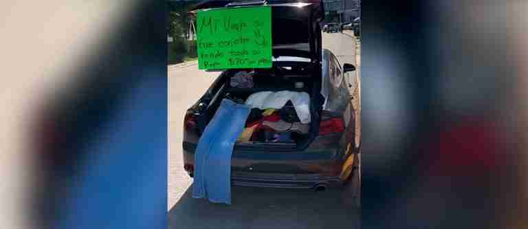 ¡Ahora los hombres también facturan! Vende la ropa de su expareja porque le fue infiel