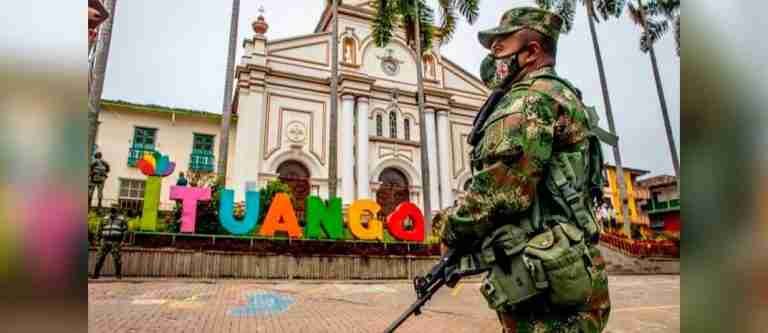Combates entre el ejército y el Clan del Golfo en Ituango ponen en riesgo la seguridad electoral