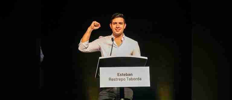 Candidato Esteban Restrepo asegura que no está buscando alianza con Luis Pérez a la Gobernación de Antioquia