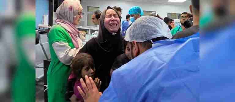 Bombardeo a hospital en Gaza mató a más de 500 palestinos