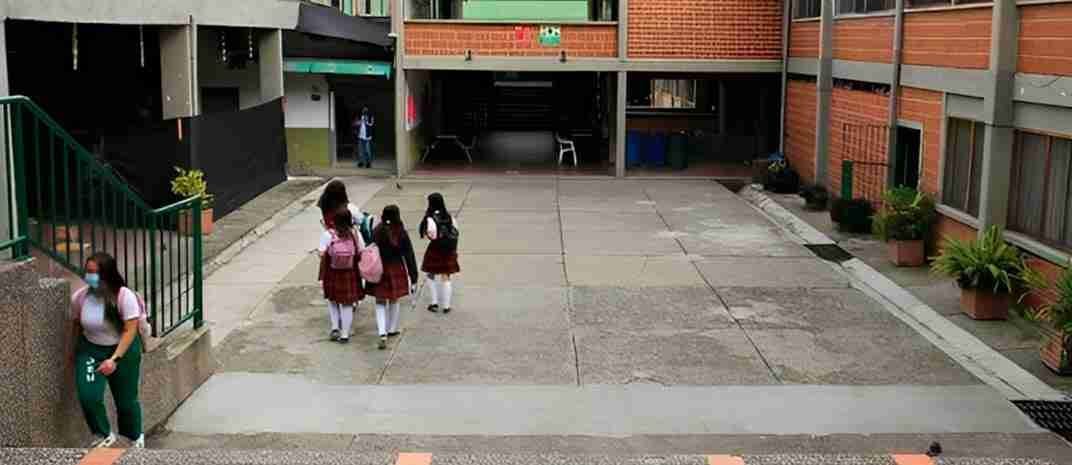 foto de un colegio colombiano