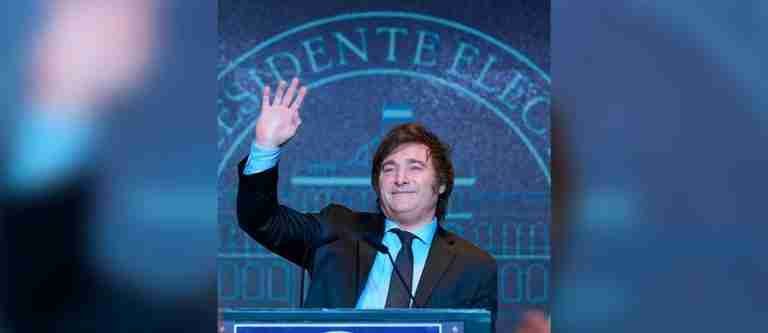 Javier Milei es el nuevo presidente de Argentina