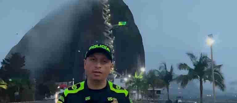 Ordenan el cierre de ‘La Piedra del Peñol’ por derrumbe