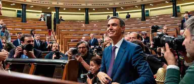 Parlamento español reelige a Pedro Sánchez como presidente del Gobierno