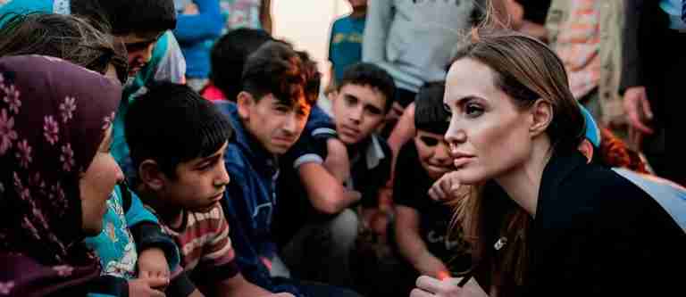 Angelina Jolie expresó su preocupación y apoyo hacia refugiados en Gaza
