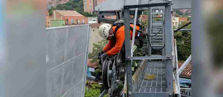 Finalizaron labores de mantenimiento en las líneas del Metrocable