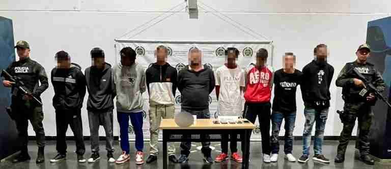 En Medellín capturaron a 9 personas acusadas de secuestro, tortura y extorsión