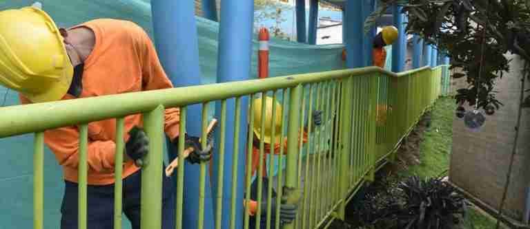 Iniciaron obras de mantenimiento en jardines de Buen Comienzo