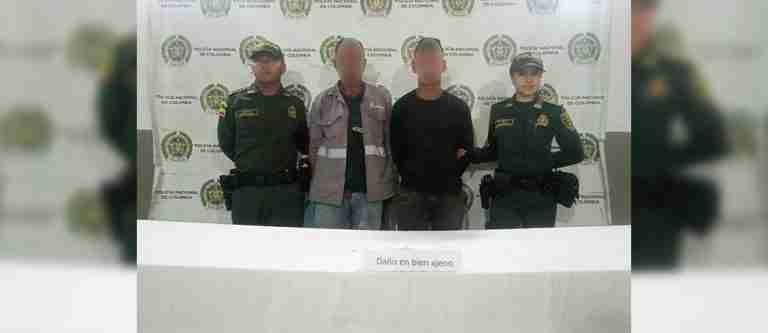 Capturan dos personas cuando presuntamente estaban cometiendo ecocidio en Bello