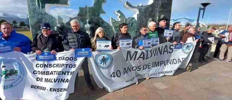 Excombatientes de las Islas Malvinas piden no votar por Milei este domingo