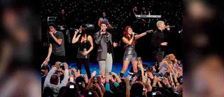 Estas son las canciones que RBD cantará el fin de semana en Medellín
