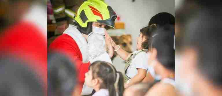 Así fue la emotiva celebración navideña de los niños internados en el Hospital San Vicente Fundación
