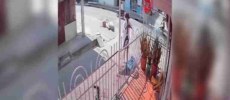 ¡Increíble! Hombre le robó la ropa a un muñeco de ‘Año Viejo’