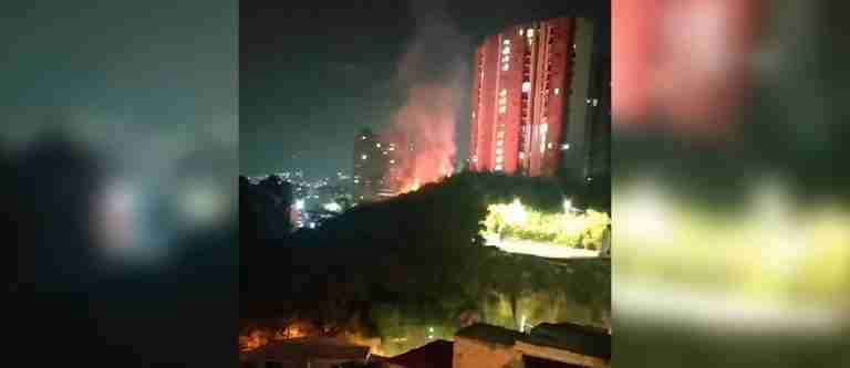 Se reportaron cuatro incendios en la noche de la alborada