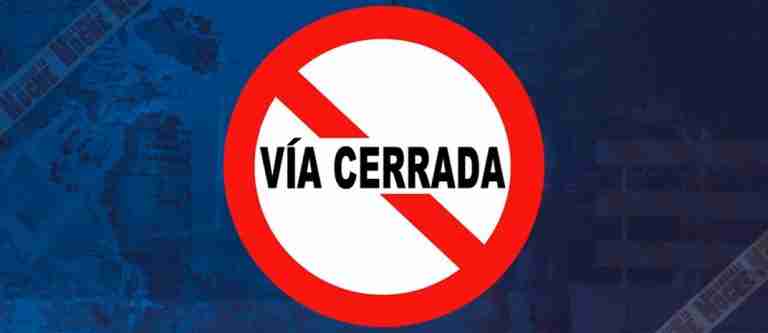 Estos son los cierres viales programados para el fin de semana en Medellín