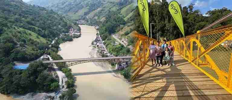 Después de 6 años, EPM entregó puente en Puerto Valdivia destruido por Hidroituango