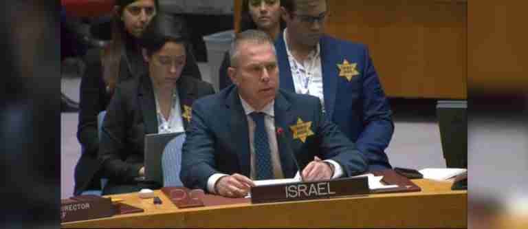 Embajador de Israel atacó llamado de alto al fuego del secretario general de la ONU