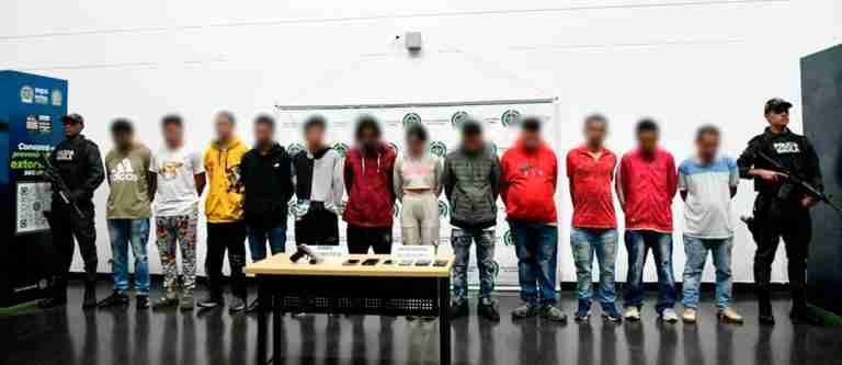 Desarticulan banda de Bello que habría recaudado 30 mil millones de pesos en extorsiones